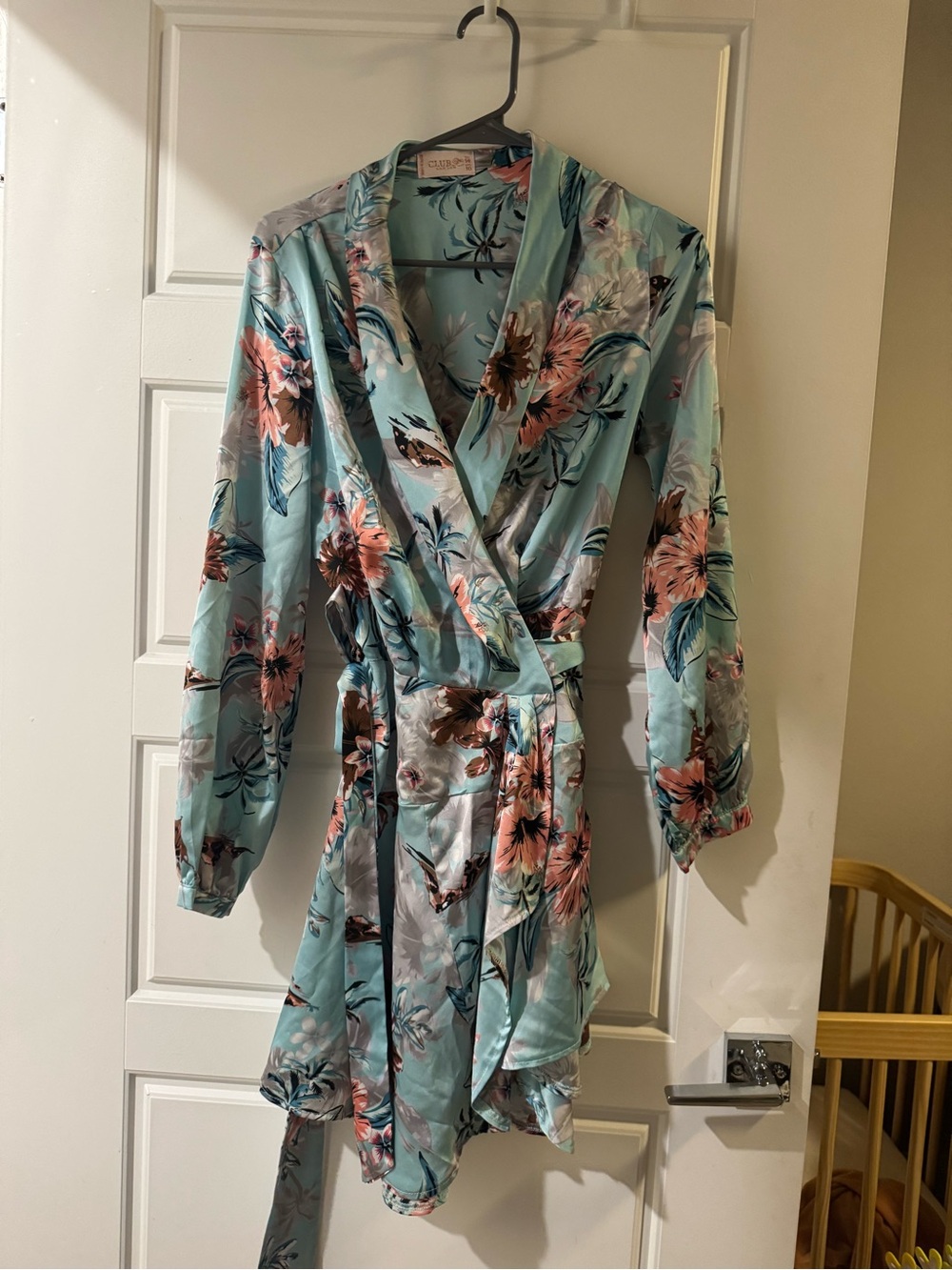 Club L wrap dress size us 10